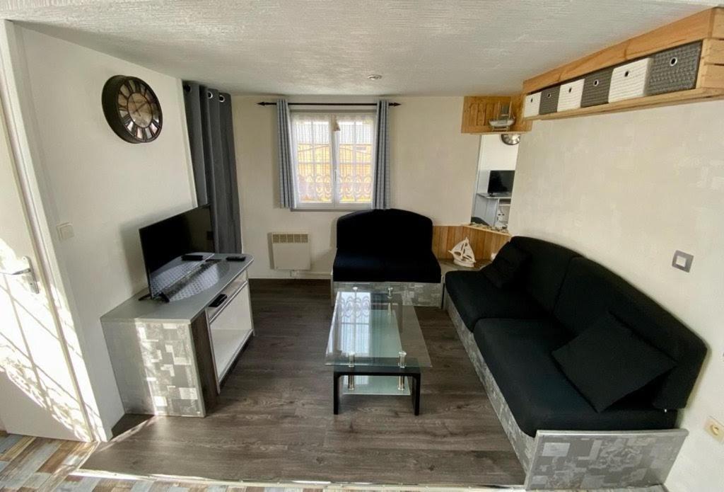 Mobilhome Emplacement 21 Biville-sur-Mer Zewnętrze zdjęcie
