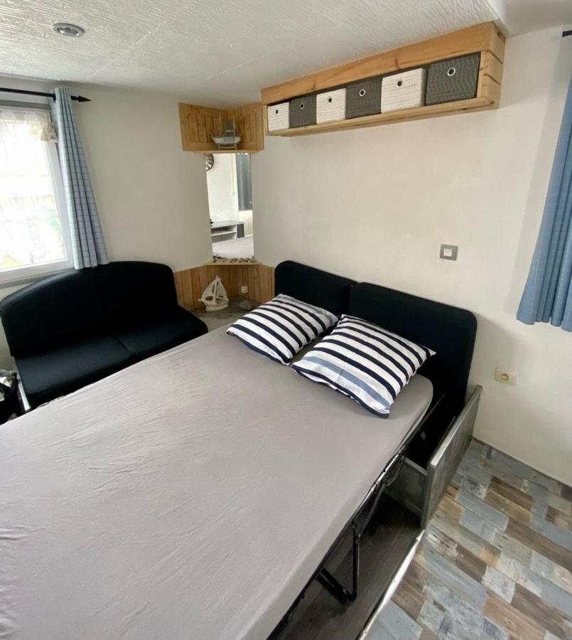 Mobilhome Emplacement 21 Biville-sur-Mer Zewnętrze zdjęcie